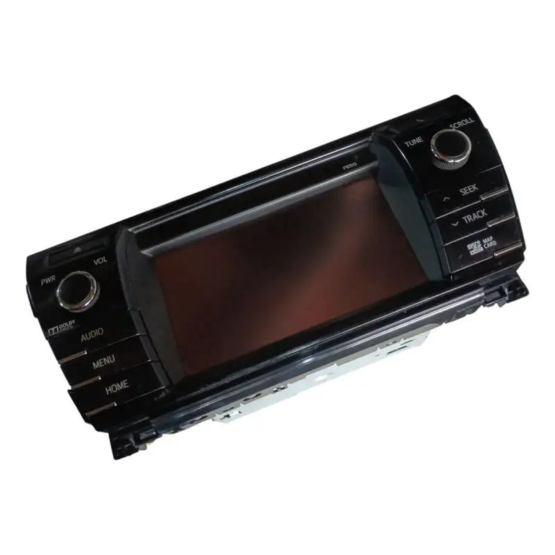 Central Multimídia Corolla 2015 Xei Original Cx06 - Preto - Usado